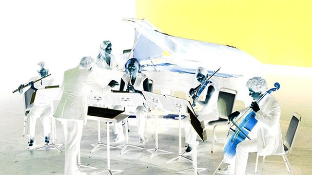 Auditory Fiction video still, Ensemble Linea at June in Buffalo