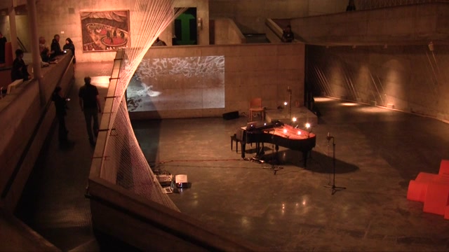 Ellipsis-Reprise Claudia Hart pre-concert installation video still