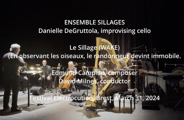 Ensemble Sillages performance still