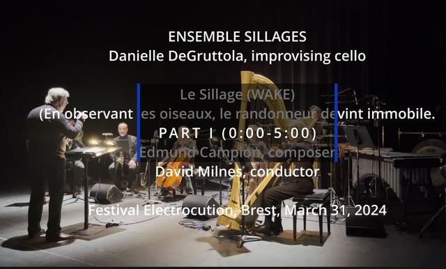 Le Sillage — PART 1