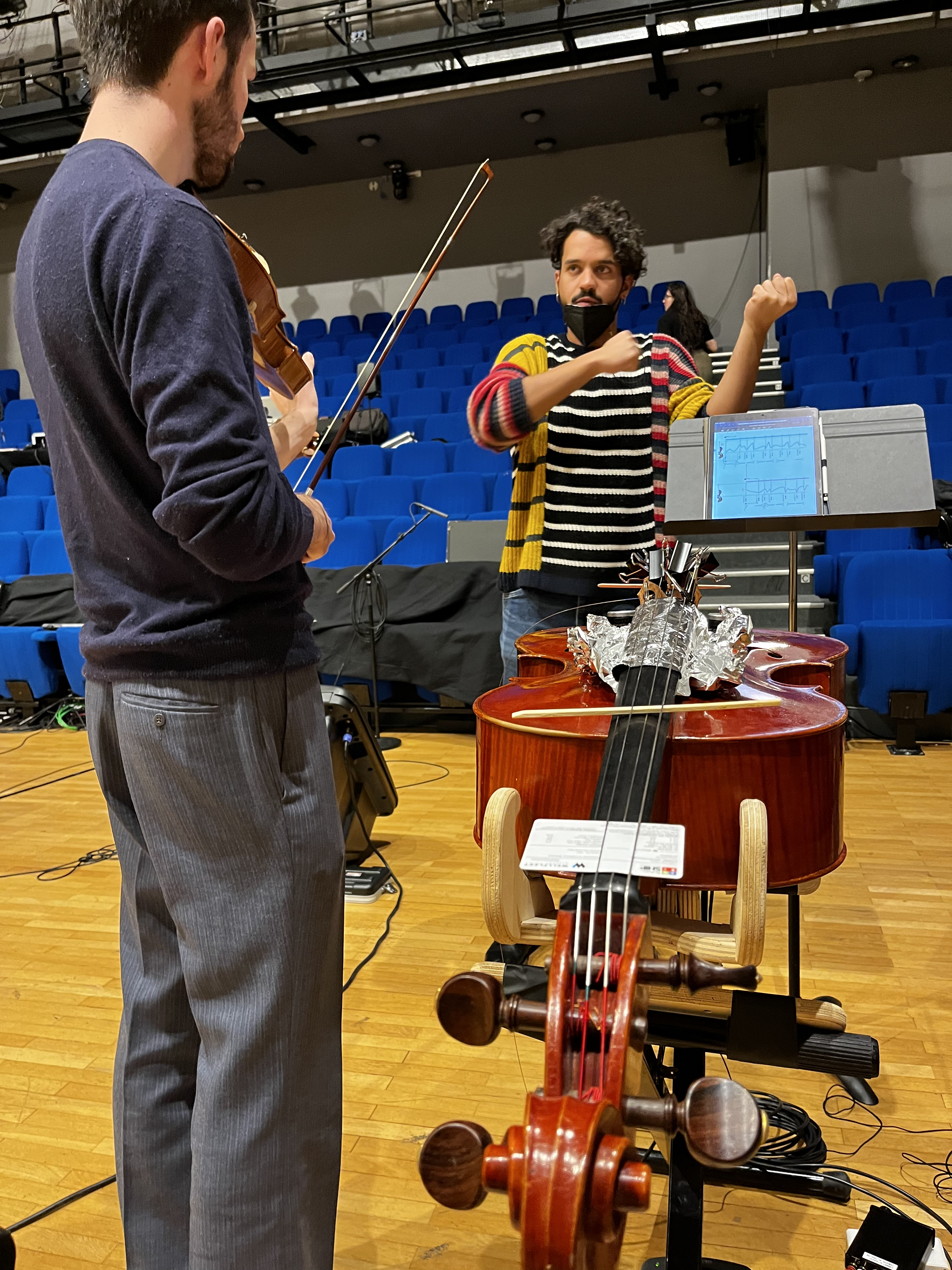 DannieleRibeiro rehearsalLyon